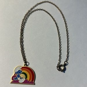 Vintage Smurfs necklace